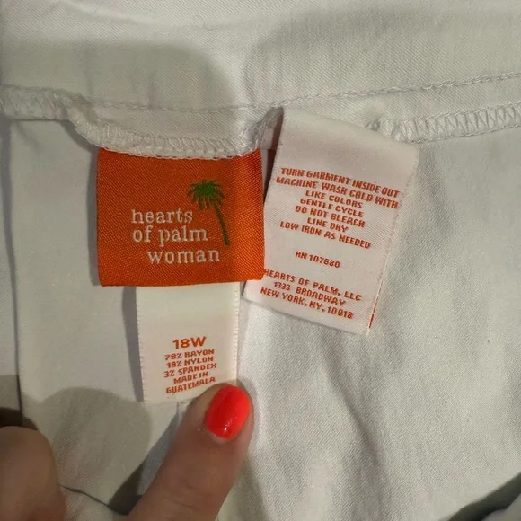 Like New - Hearts of Palm Shorts - 18W - 4 Pairs - Picture 3 of 3